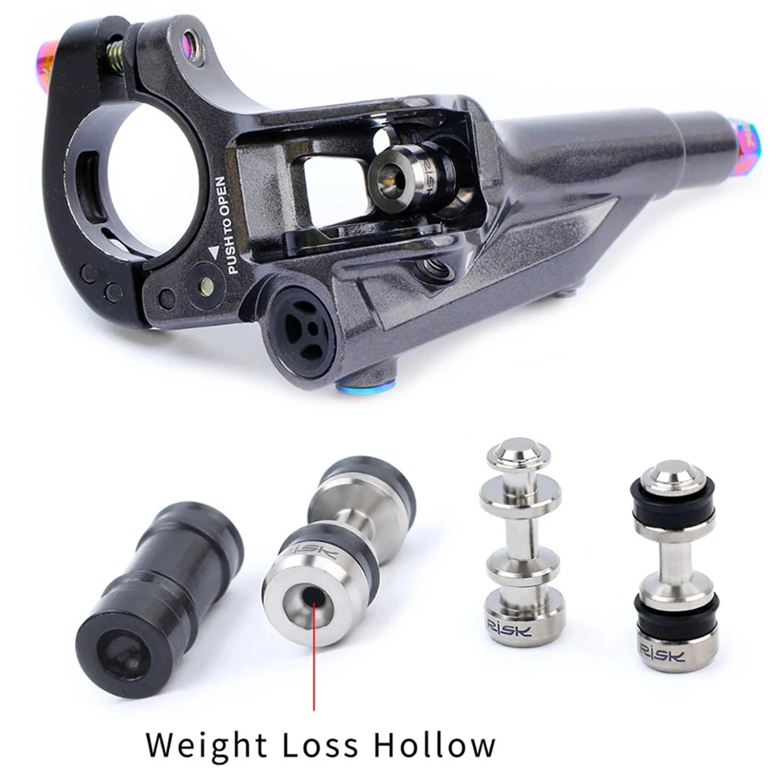 Bicycle Brake Lever Piston Titanium With Apron For XT M8000 M7000 SLX M785 Bicycle Piston Rod
Bicycle Brake Lever Piston Titanium With Apron For XT M8000 M7000 SLX M785 Bicycle Piston Rod