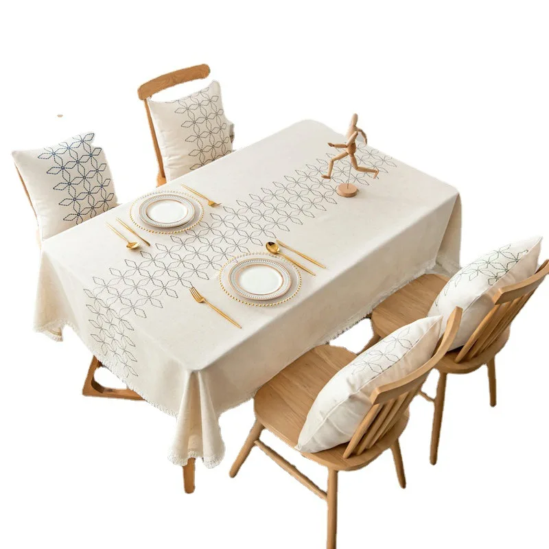 New Wholesale Customized Cotton&Linen Table Cloth For Restaurant Banquet Hotel Waterproof Oilproof Tablecloth
New Wholesale Customized Cotton&Linen Table Cloth For Restaurant Banquet Hotel Waterproof Oilproof Tablecloth
