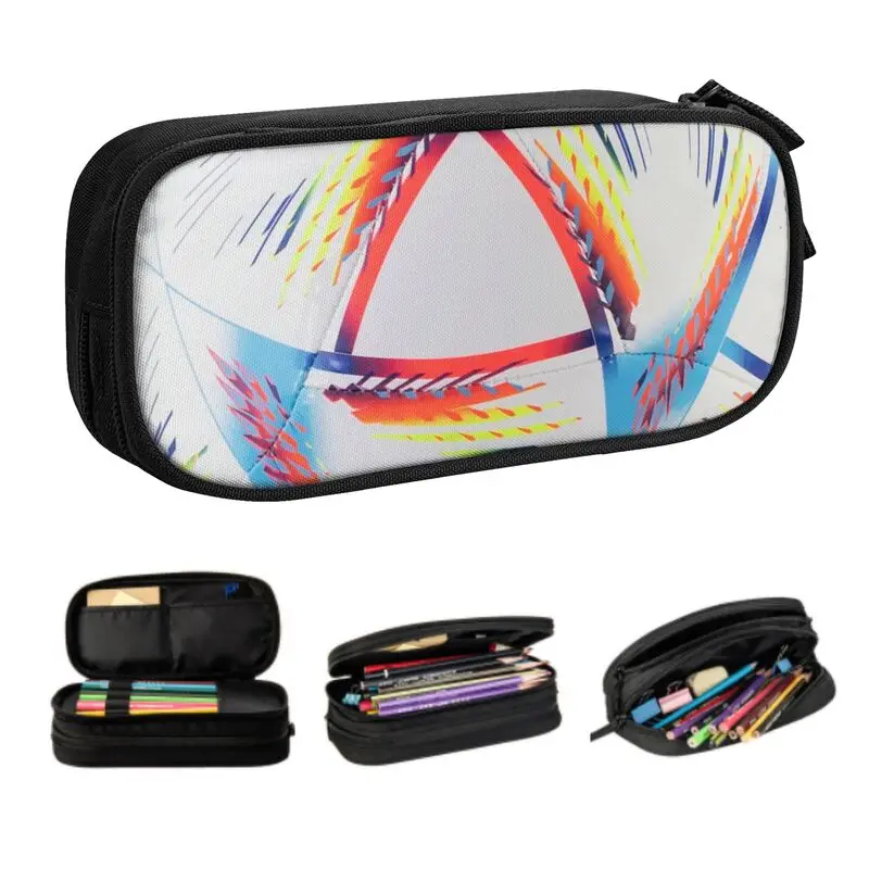 Kawaii Soccer Ball Players Pencil Cases for Girl Boy Large Capacity Football Sport Fan Pencil Pouch School Supplies
Kawaii Soccer Ball Players Pencil Cases for Girl Boy Large Capacity Football Sport Fan Pencil Pouch School Supplies