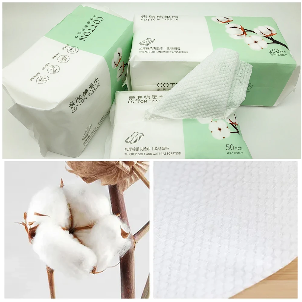 High Quality 50/100pcs Disposable Face Towel Travel Cotton Makeup Wipes Facial Cleansing Wipes Face Cotton Pads Soft Face Tissue
High Quality 50/100pcs Disposable Face Towel Travel Cotton Makeup Wipes Facial Cleansing Wipes Face Cotton Pads Soft Face Tissue