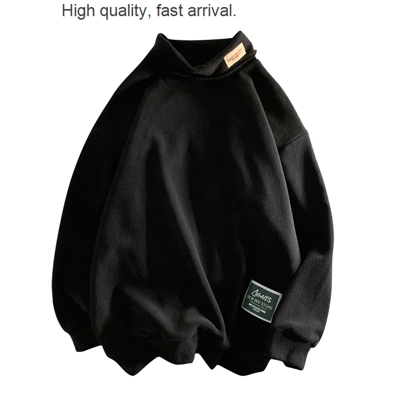 Sweater Loose Turtleneck BF Idle Style Vintage Retro Long-Sleeved T-shirt Men's Spring and Autumn Oversize Bottoming Shirt
Sweater Loose Turtleneck BF Idle Style Vintage Retro Long-Sleeved T-shirt Men's Spring and Autumn Oversize Bottoming Shirt