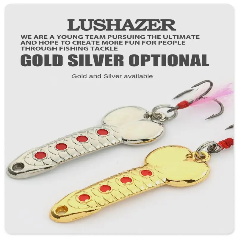 Fishing Lures DD Metal Luya Bait 5g7g10g Long-range Sequin Bait Cocked Bass Fake Bait Luya Sequin Fishing Lures Outdoor Tools
Fishing Lures DD Metal Luya Bait 5g7g10g Long-range Sequin Bait Cocked Bass Fake Bait Luya Sequin Fishing Lures Outdoor Tools