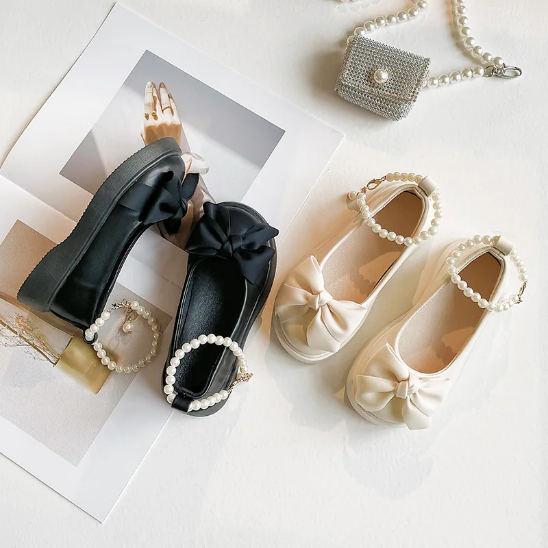 Girls Leather Shoes British Style Fashion Bow-knot Kids Shallow Children Formal Shoes Beading Wedges Performance Shoes F05243
Girls Leather Shoes British Style Fashion Bow-knot Kids Shallow Children Formal Shoes Beading Wedges Performance Shoes F05243