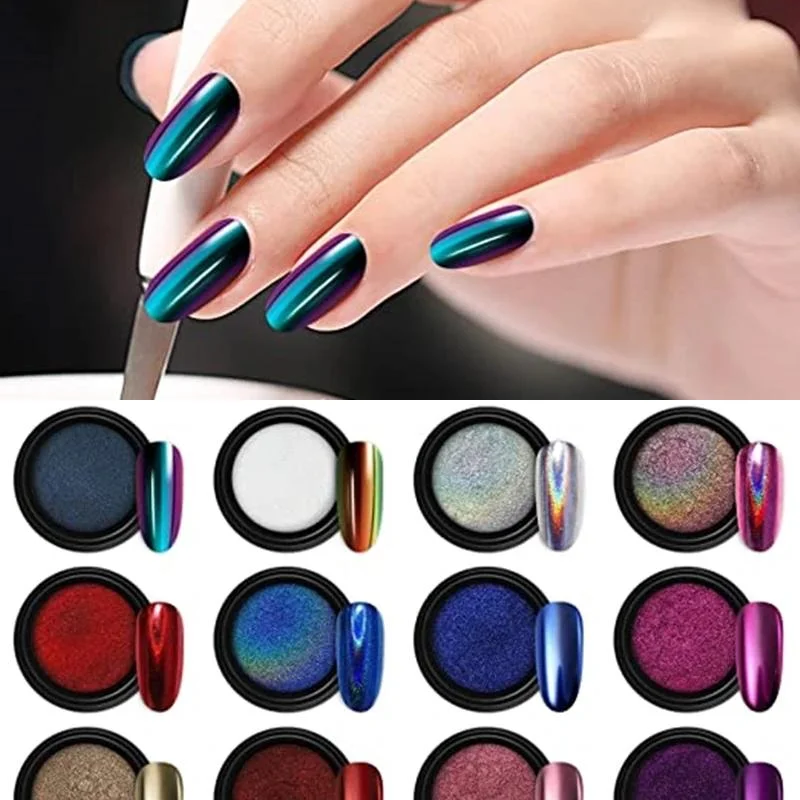 1Box Holographic Aurora Nail Art Glitter Powders Mirror Effect Chrome Flakes Pigment Dust DIY Manicure Decorations Sequins Parts
1Box Holographic Aurora Nail Art Glitter Powders Mirror Effect Chrome Flakes Pigment Dust DIY Manicure Decorations Sequins Parts