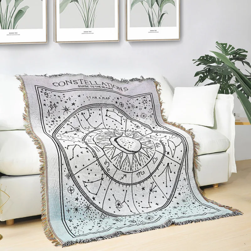Nordic Constellation Sofa Home Decor Sofa Blanket Journey Hiking Mat Decorative Thread Blankets Tassels Camping Picnic Blanket
Nordic Constellation Sofa Home Decor Sofa Blanket Journey Hiking Mat Decorative Thread Blankets Tassels Camping Picnic Blanket