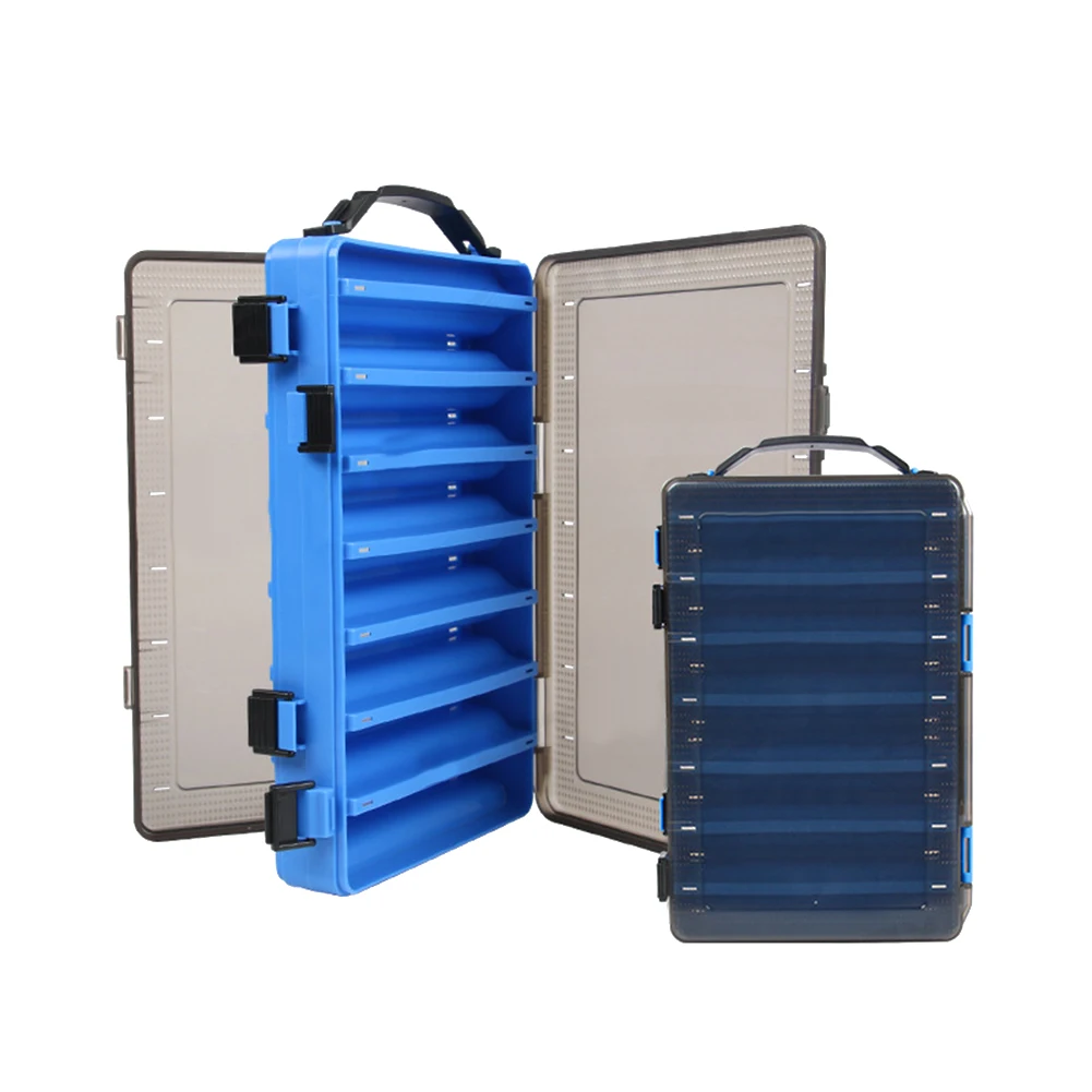 Fishing Lure Box Double Deck Shell Accessories Box Bait Fishing Tackle Compartments Container Baits Gear Accessories Pesca Tools
Fishing Lure Box Double Deck Shell Accessories Box Bait Fishing Tackle Compartments Container Baits Gear Accessories Pesca Tools