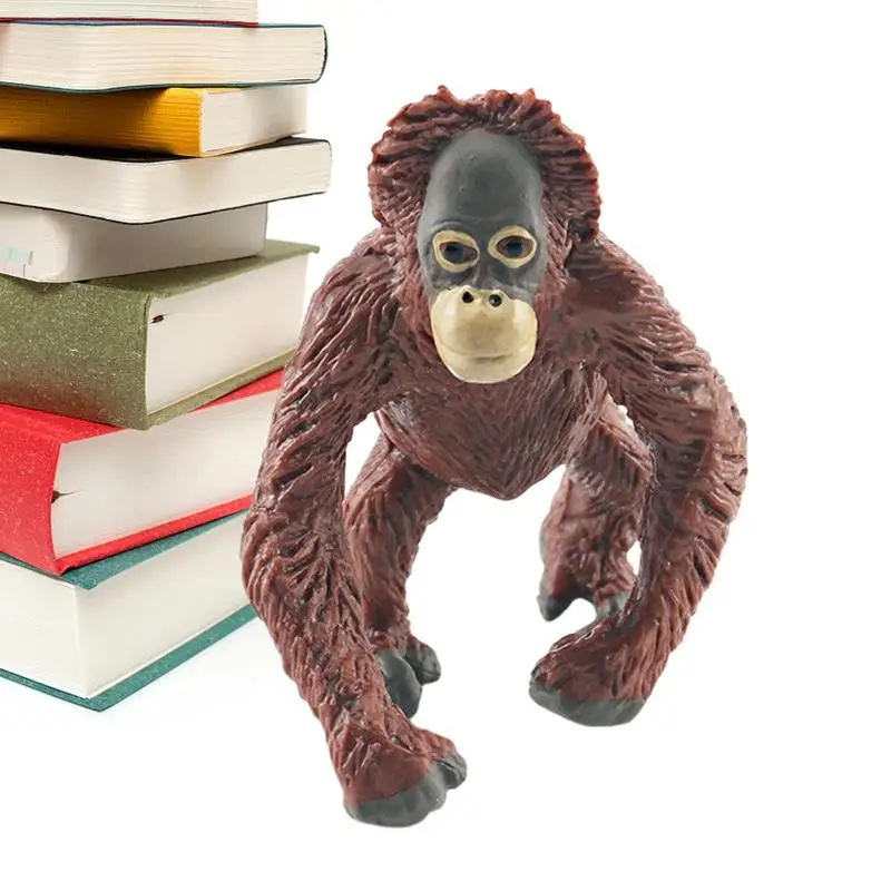 Gorilla Animal Toy Male Gorilla Realistic Animal Figurine Jungle Animals Playset Durable Wildlife PVC Material Gorilla Figurine
Gorilla Animal Toy Male Gorilla Realistic Animal Figurine Jungle Animals Playset Durable Wildlife PVC Material Gorilla Figurine
