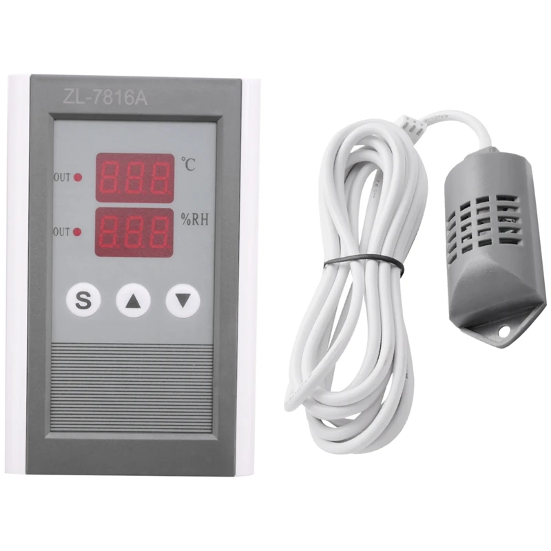 Zl-7816A,12V,Temperature & Humidity Controller,Thermostat And Hygrostat,Incubator Humidity,Incubator Controller
Zl-7816A,12V,Temperature & Humidity Controller,Thermostat And Hygrostat,Incubator Humidity,Incubator Controller