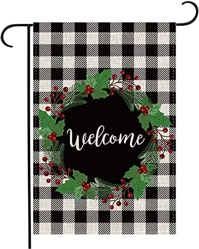 Winter Berry Wreath Welcome Garden Flag Vertical Double Sided Christmas Outdoor Flag Farmhouse Holiday Home Christmas Yard Sign
Winter Berry Wreath Welcome Garden Flag Vertical Double Sided Christmas Outdoor Flag Farmhouse Holiday Home Christmas Yard Sign