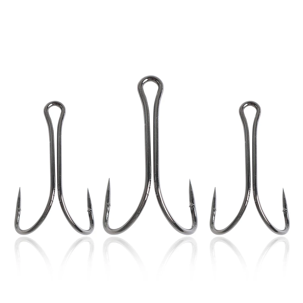 5pcs Saltwater Double Hook Dual High Carbon Steel Black Fishing Hooks 8#-4/0 Iscas Pesca Fishing Tackle Gear Accessories
5pcs Saltwater Double Hook Dual High Carbon Steel Black Fishing Hooks 8#-4/0 Iscas Pesca Fishing Tackle Gear Accessories