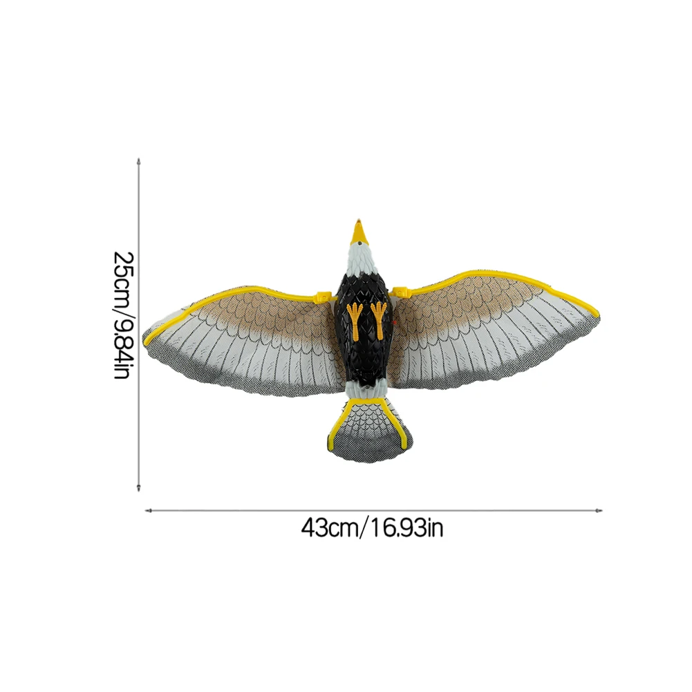 Bird Repellent Hanging Eagle Flying Owl Repellent Scarer Decoy Protection Repellent Pest Control Scarecrow Garden Decor
Bird Repellent Hanging Eagle Flying Owl Repellent Scarer Decoy Protection Repellent Pest Control Scarecrow Garden Decor