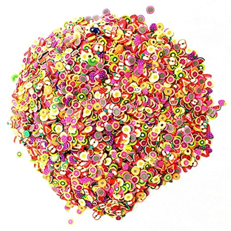 1000Pcs Cartoon Crystal Clay Fruit Slice Filler For DIY Epoxy Resin Silicone Molds Craft Jewelry Nail Phone Case Decoration
1000Pcs Cartoon Crystal Clay Fruit Slice Filler For DIY Epoxy Resin Silicone Molds Craft Jewelry Nail Phone Case Decoration