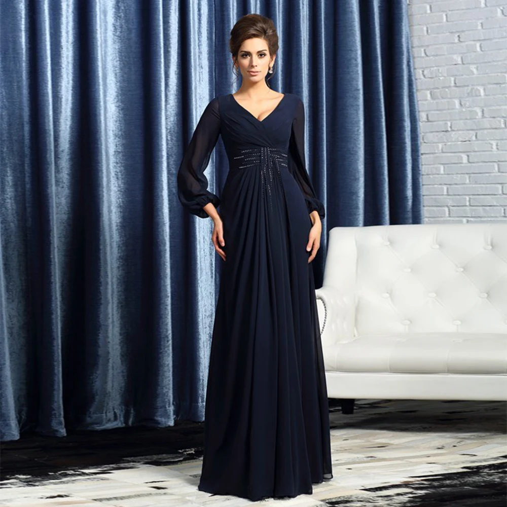 Mother of the Bride Dresses A Line 3/4 Sleeves V Neck Floor Length Wedding Guest Gowns Beaded Pleat Simple Wedding Party Dress
Mother of the Bride Dresses A Line 3/4 Sleeves V Neck Floor Length Wedding Guest Gowns Beaded Pleat Simple Wedding Party Dress