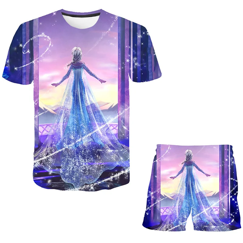 Girls Frozen Elsa Anna Clothing Sets Summer T shirt Shorts Children Sets Fashion Girls Clothes Suit Casual Frozen Elsa Outfits
Girls Frozen Elsa Anna Clothing Sets Summer T shirt Shorts Children Sets Fashion Girls Clothes Suit Casual Frozen Elsa Outfits