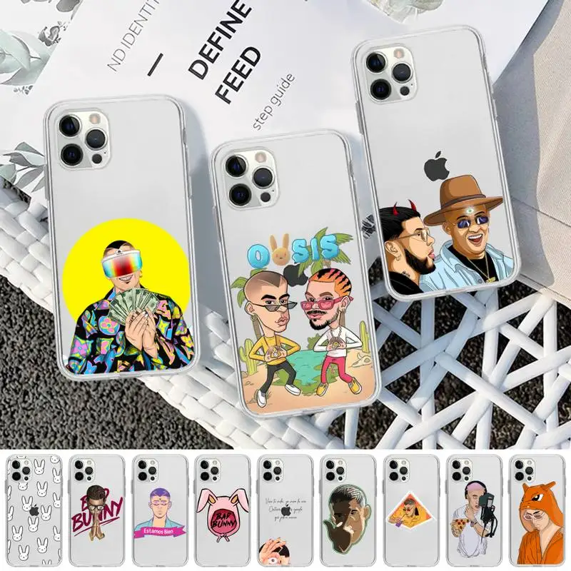 Yo Perreo Sola Bad Bunny Maluma Phone Case for iPhone 11 12 13 mini pro XS MAX 8 7 6 6S Plus X 5S SE 2020 XR clear case
Yo Perreo Sola Bad Bunny Maluma Phone Case for iPhone 11 12 13 mini pro XS MAX 8 7 6 6S Plus X 5S SE 2020 XR clear case