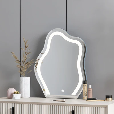 Living Room Decorative Mirror Wall Modern Shower Irregular Vanity Smart Decorative Mirror Light Espelho Grande Wall Decoration
Living Room Decorative Mirror Wall Modern Shower Irregular Vanity Smart Decorative Mirror Light Espelho Grande Wall Decoration