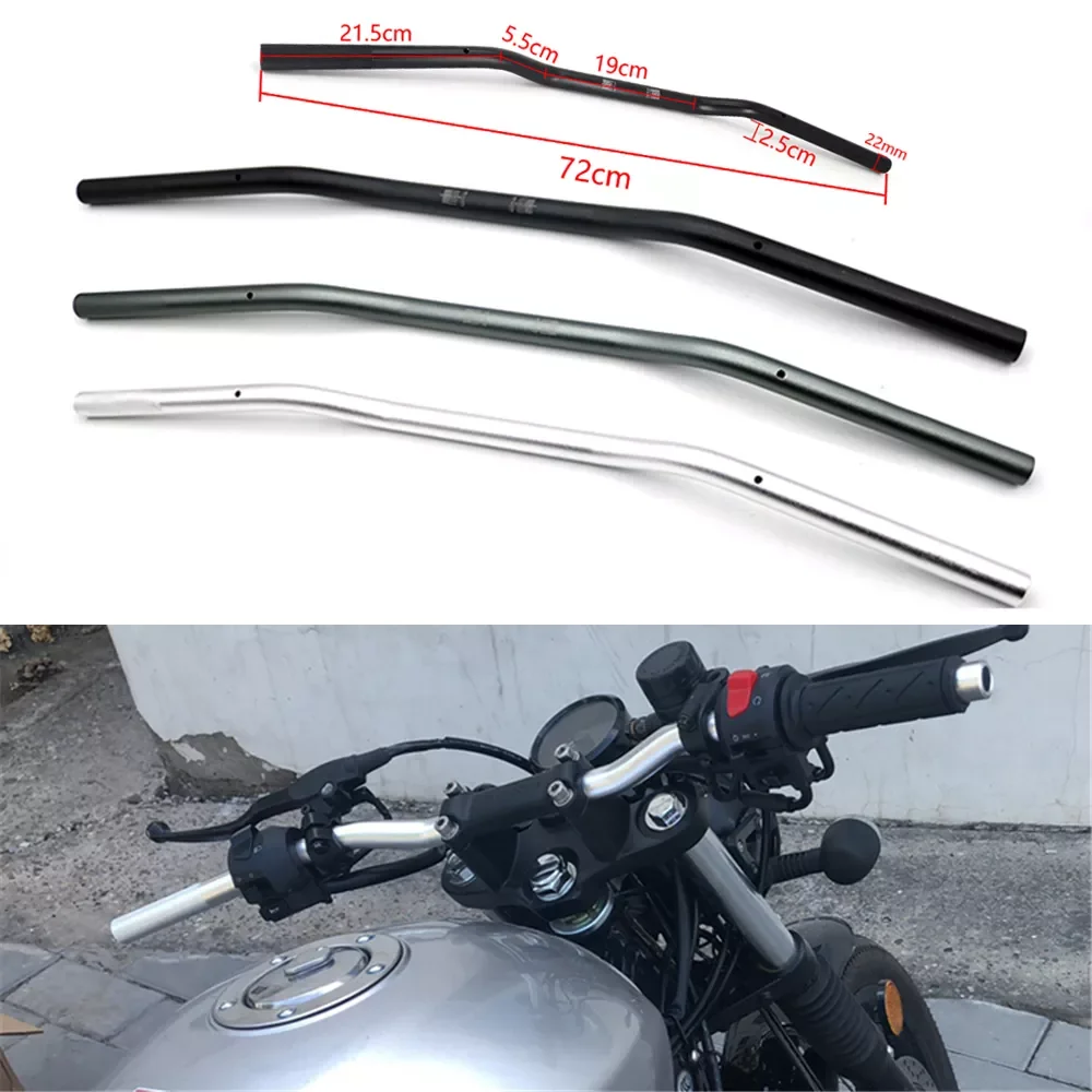 NEW2023 22mm Universal Retro Motorcycle Steering Wheel Handlebar Motocross Vintage Handle Bars For scooter chopper cafe racer pi
NEW2023 22mm Universal Retro Motorcycle Steering Wheel Handlebar Motocross Vintage Handle Bars For scooter chopper cafe racer pi