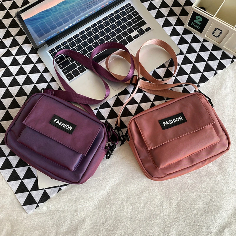 Solid Color Women Shoulder Bag New Nylon Bag For Women 2022 Multiple Pockets Messenger Bags Girls Crossbody Bags Bolso
Solid Color Women Shoulder Bag New Nylon Bag For Women 2022 Multiple Pockets Messenger Bags Girls Crossbody Bags Bolso