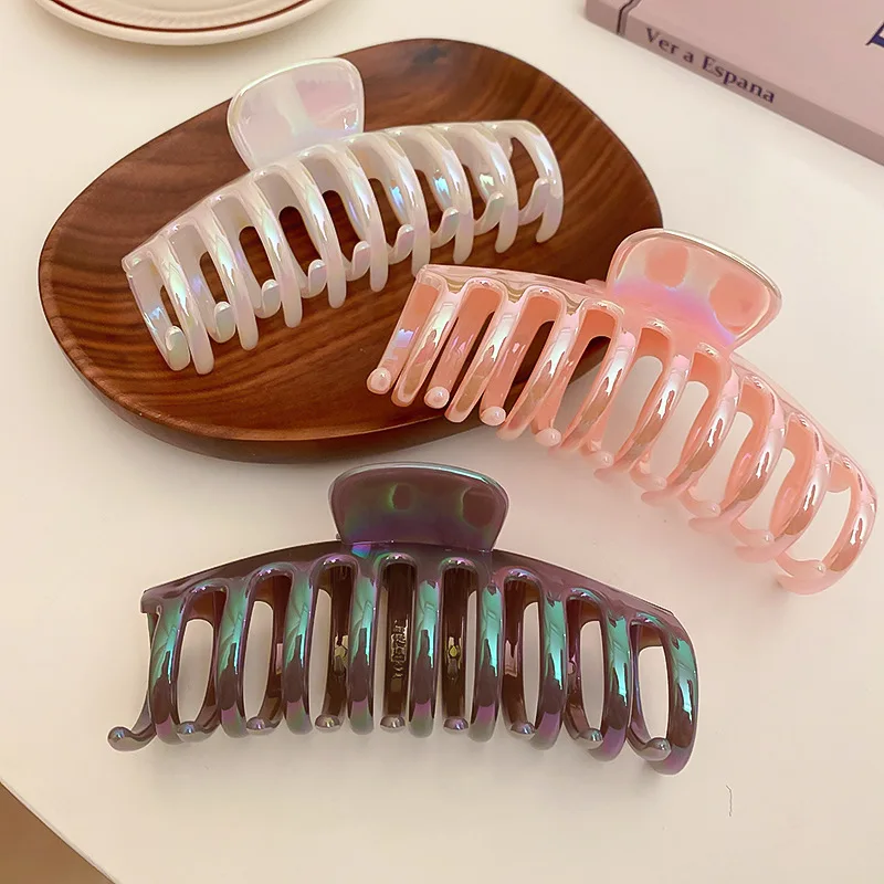 Colorful Acrylic Geometric Cylinder Hair Claw for Women New Creative 2023 Fashion Hairpin Hair Clip Grab Accessories Female Gift
Colorful Acrylic Geometric Cylinder Hair Claw for Women New Creative 2023 Fashion Hairpin Hair Clip Grab Accessories Female Gift