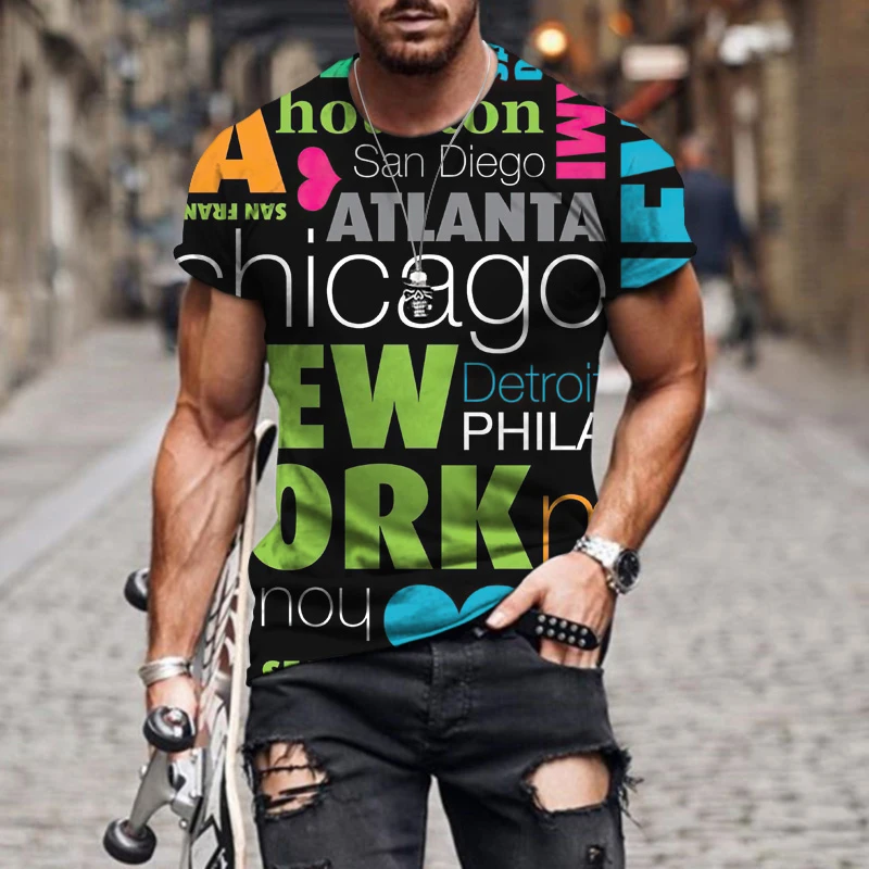 2022 Summer Men's Tshirt3D Creative Print Boys Sports Tshirt Oversized Street Casual Women's Casual Tshirt Pattern Customization
2022 Summer Men's Tshirt3D Creative Print Boys Sports Tshirt Oversized Street Casual Women's Casual Tshirt Pattern Customization