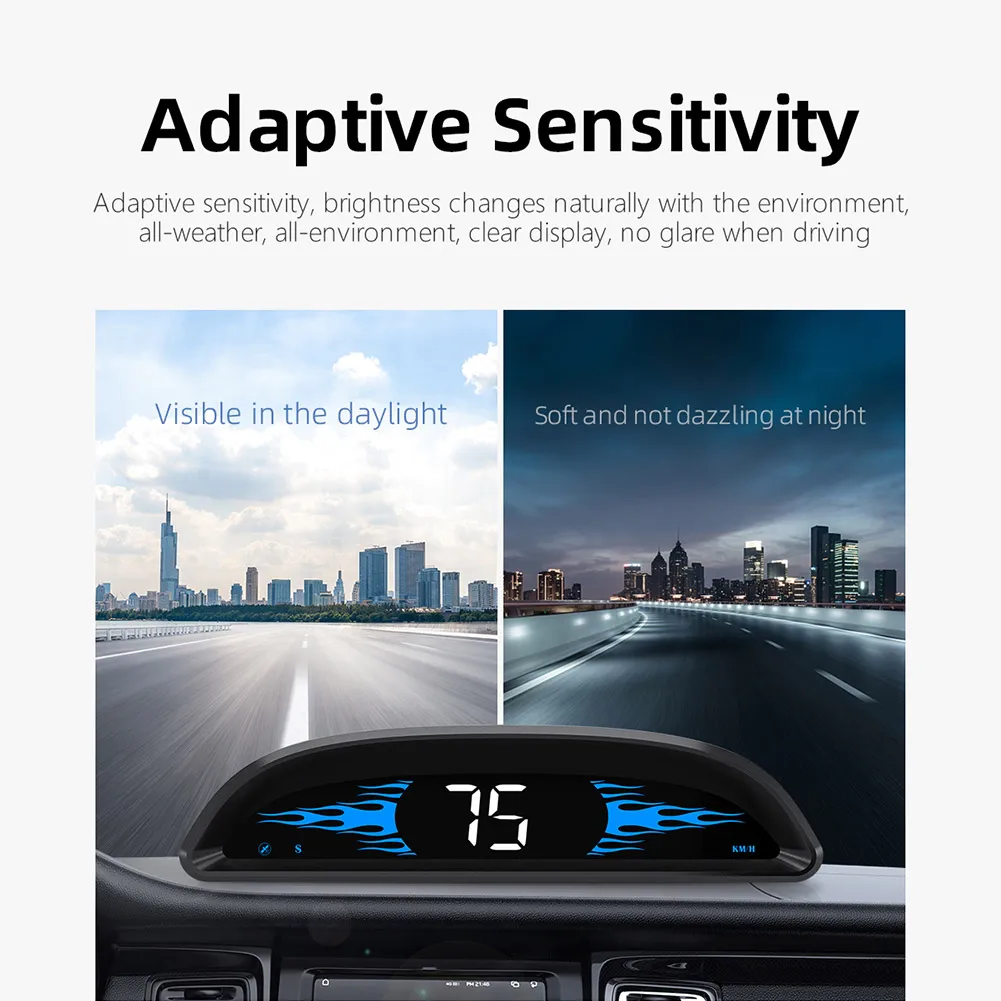 Car HUD Head-Up Display Outdoor Off-Road GPS Speed Guide Direction HD Display Car Accessories High-quality Durable Monitors
Car HUD Head-Up Display Outdoor Off-Road GPS Speed Guide Direction HD Display Car Accessories High-quality Durable Monitors