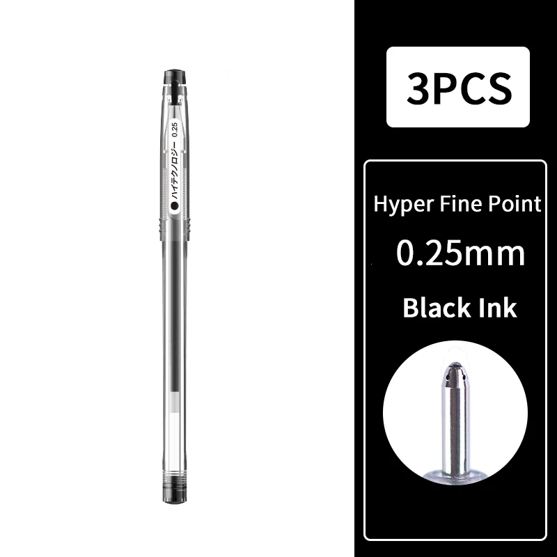 Гелевые ручки Hyper Fine Point, черные чернила
Гелевые ручки Hyper Fine Point, черные чернила