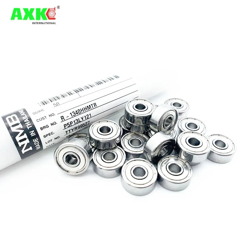 

50pcs Japan NMB Minebea high speed bearing MR52/62/63/72/74/83/84/85/95/104/105/115/106/126/117/137/128/148ZZ ABEC-5