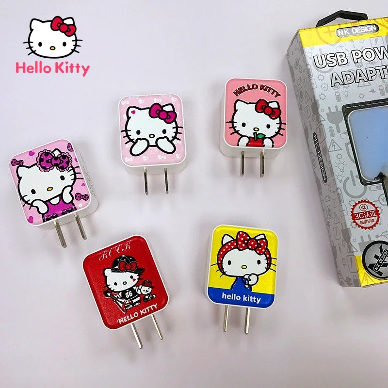 Hello Kitty Cartoon Cute Universal Apple Android Charger Fast Charge Charging Head Dual USB Port Output 2.1A Portable Plug
Hello Kitty Cartoon Cute Universal Apple Android Charger Fast Charge Charging Head Dual USB Port Output 2.1A Portable Plug
