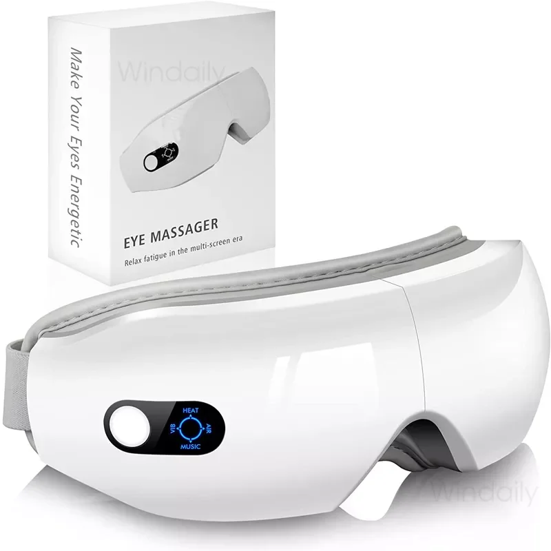 New Smart Vibration Eye Massager Fold Heating Eye Mask Relieve Fatigue Dark Circle Dry Eye Therapy Warm Compress Eye Care Mask
New Smart Vibration Eye Massager Fold Heating Eye Mask Relieve Fatigue Dark Circle Dry Eye Therapy Warm Compress Eye Care Mask