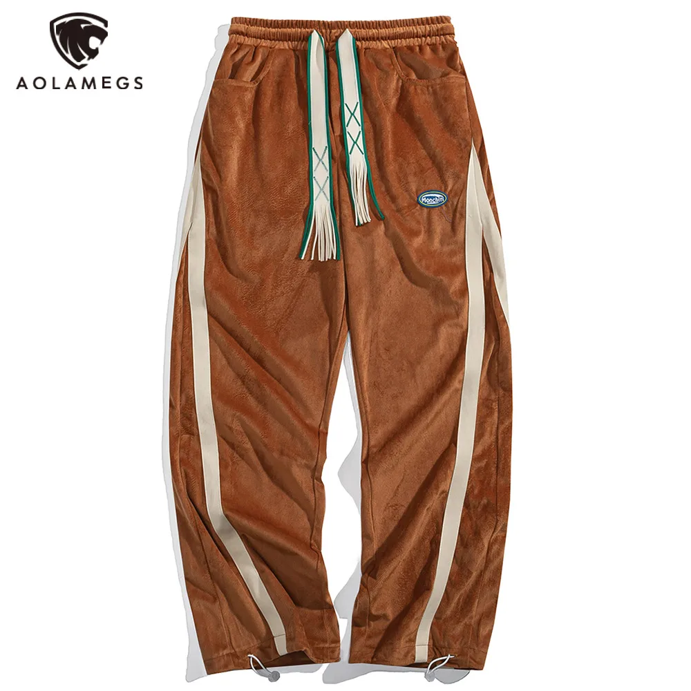 Aolamegs Oversized Men's Vintage Straight Pants Solid Color Baggy Drawstring Trousers Simple Hip Hop Casual Unisex Streetwears
Aolamegs Oversized Men's Vintage Straight Pants Solid Color Baggy Drawstring Trousers Simple Hip Hop Casual Unisex Streetwears