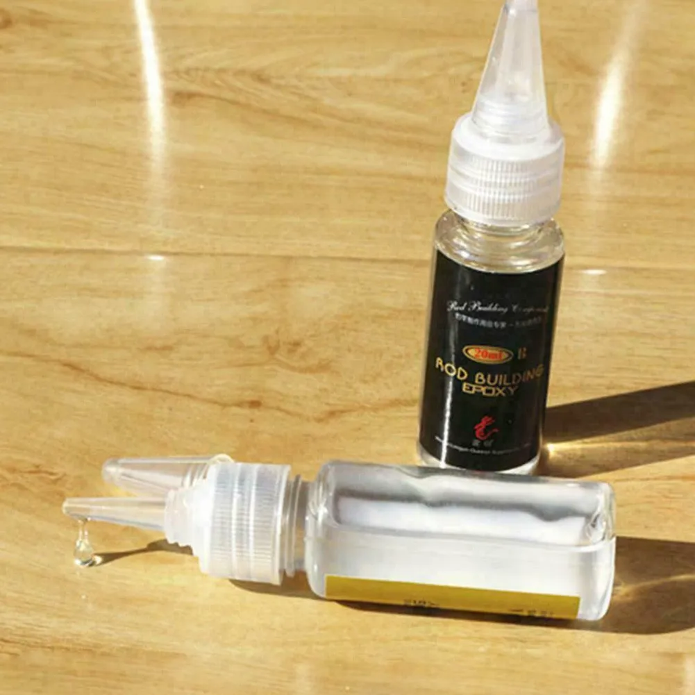 10/20ml Glue Epoxy For Fishing Rod Guide Building Epoxy Thread Coating Glue DIY Pole Rod Building Component Repair Tools
10/20ml Glue Epoxy For Fishing Rod Guide Building Epoxy Thread Coating Glue DIY Pole Rod Building Component Repair Tools