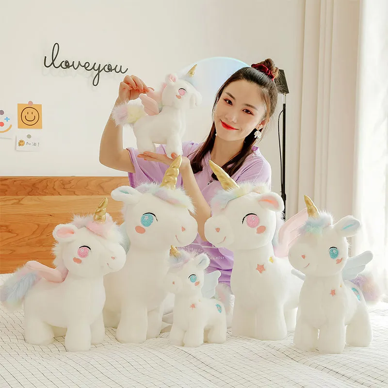 Cartoon Unicorn Plush Toy Stuffed Animal Baby Furry Dolls Soft Pillow For Kids Kawaii Room Decoration Plushie Toys For Girls
Cartoon Unicorn Plush Toy Stuffed Animal Baby Furry Dolls Soft Pillow For Kids Kawaii Room Decoration Plushie Toys For Girls