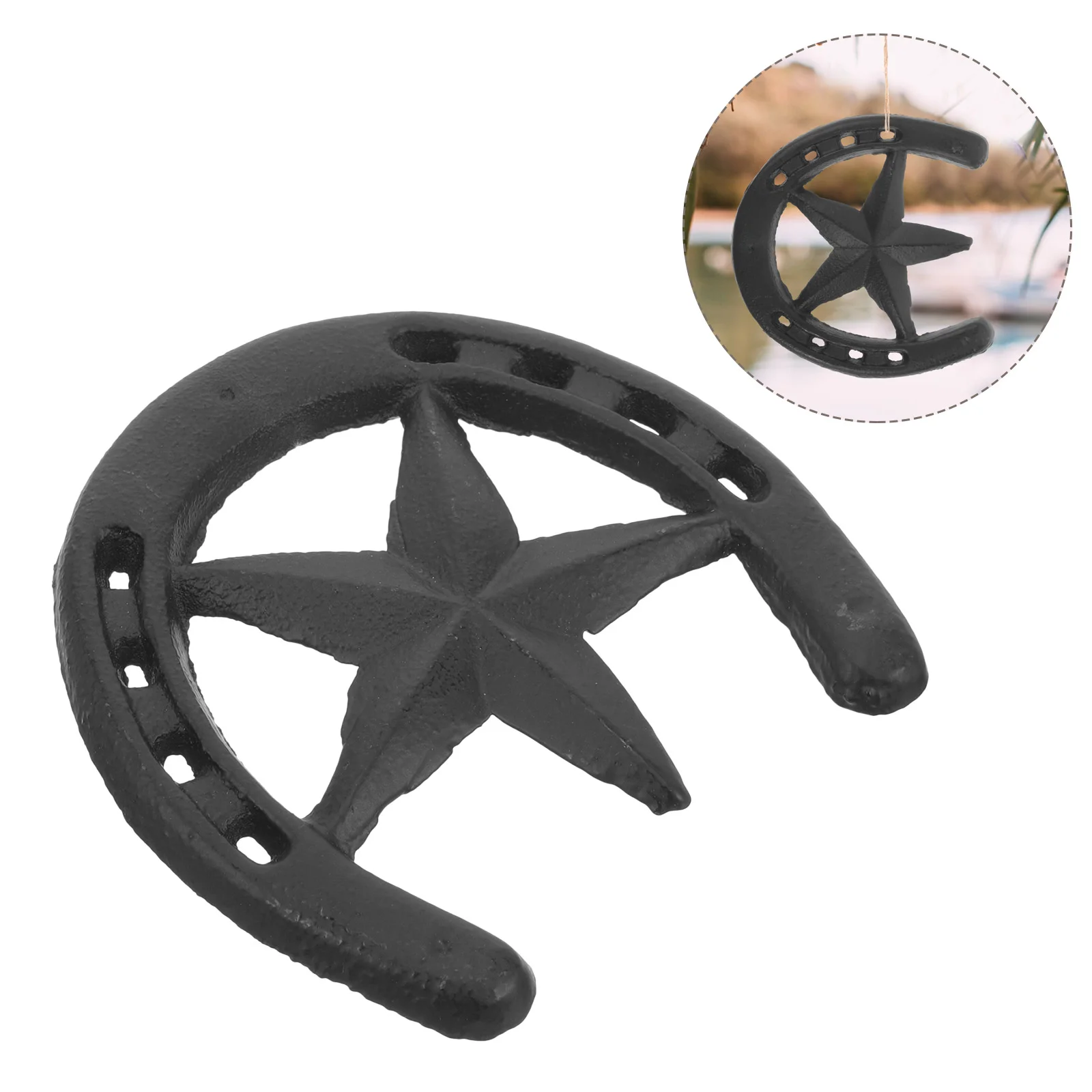 Sculpture Metal Wall Decor Western Style Horseshoe Craft Iron Decors Handicraft Shaped Hanging
Sculpture Metal Wall Decor Western Style Horseshoe Craft Iron Decors Handicraft Shaped Hanging