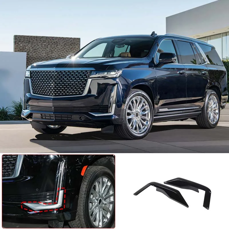 For Cadillac Escalade 2021 2022 2023 ABS Black Front Daytime Running Light Under Trim Strip Exterior Modification Accessories
For Cadillac Escalade 2021 2022 2023 ABS Black Front Daytime Running Light Under Trim Strip Exterior Modification Accessories