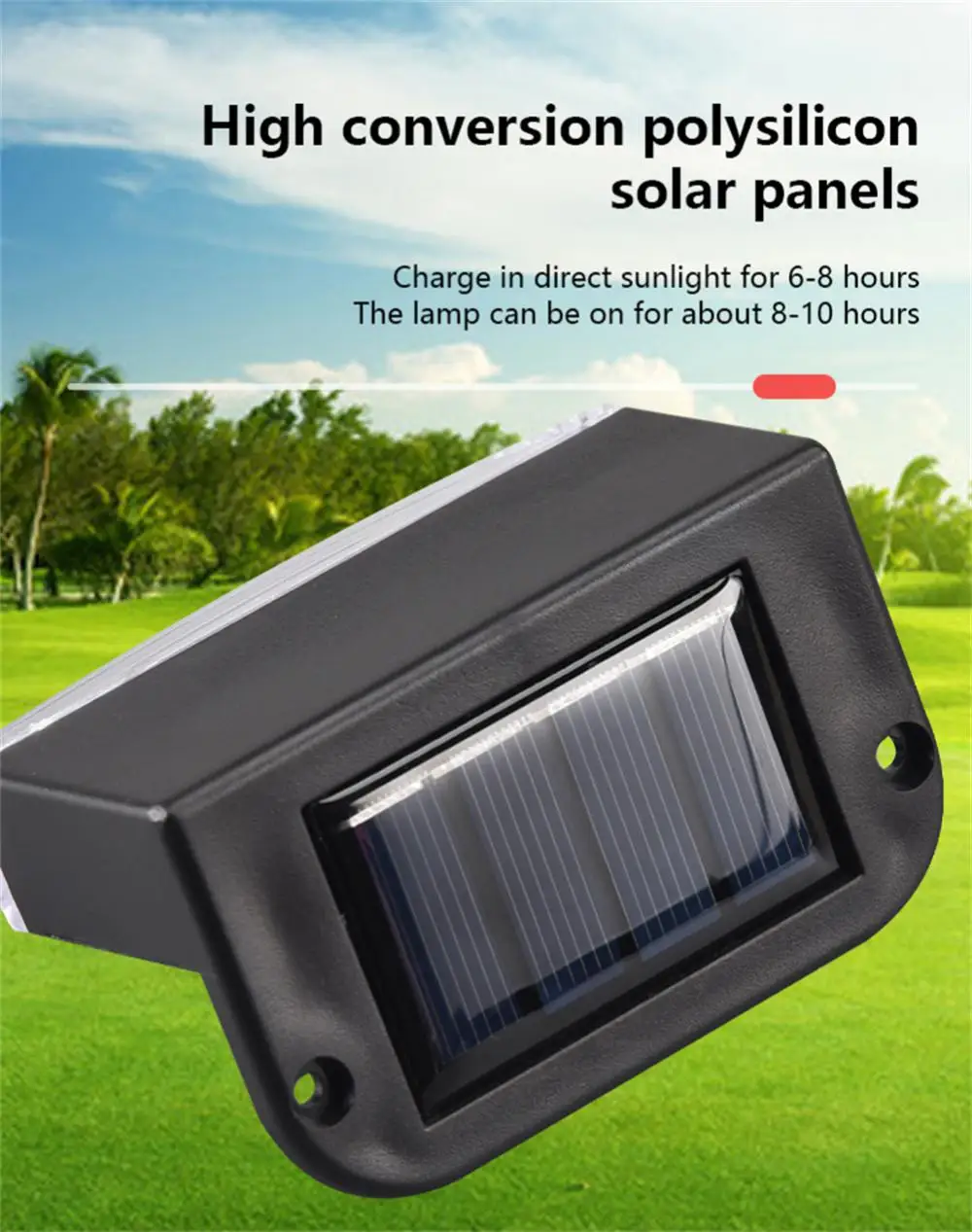 Solar Light Stair Wall Light Step LED Street Light Garden Decoration Waterproof Lighting Courtyard Yard Outdoor Accessories Tool 
Solar Light Stair Wall Light Step LED Street Light Garden Decoration Waterproof Lighting Courtyard Yard Outdoor Accessories Tool