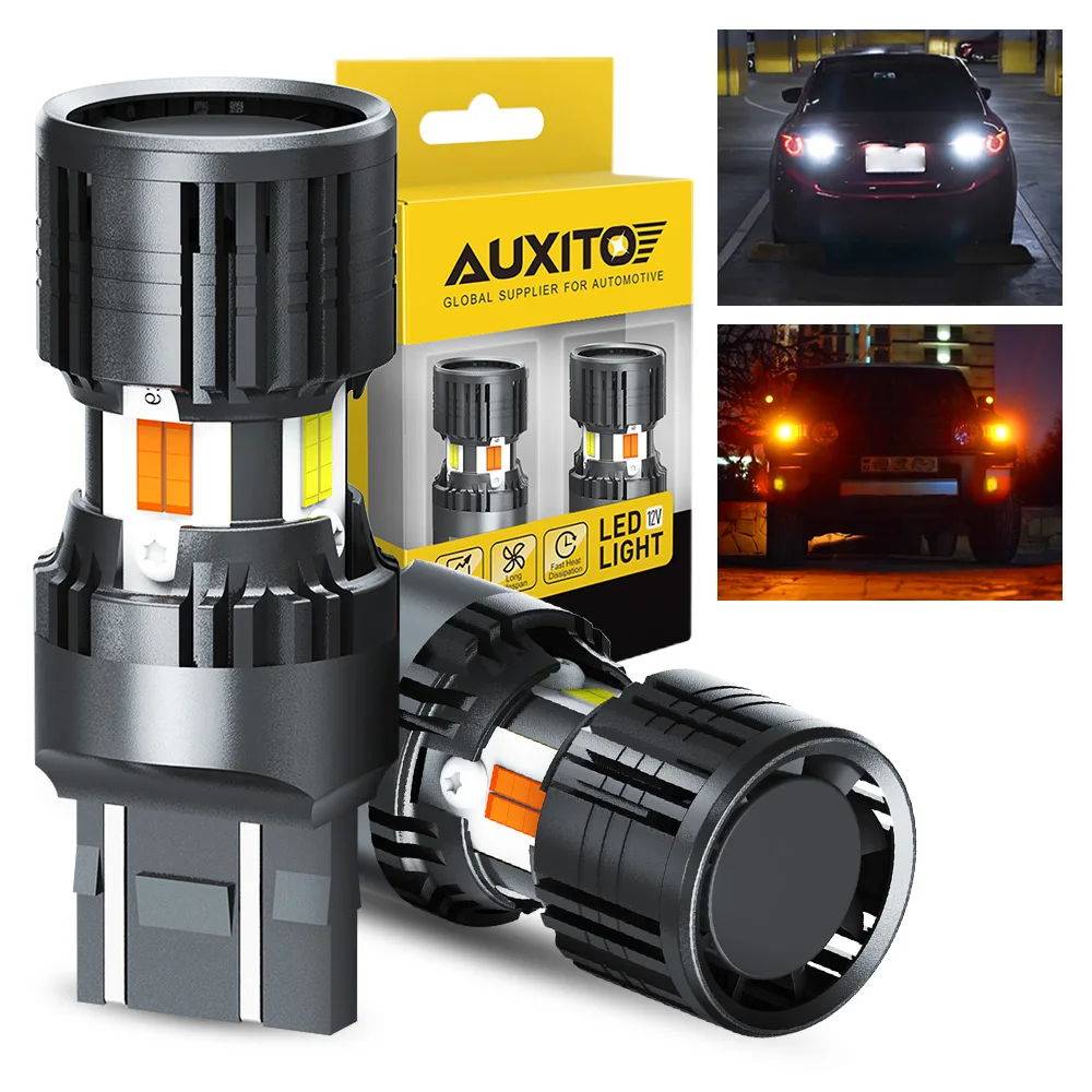 2 шт., задние фонари AUXITO T20 7443 W21/5W светодиодный Canbus 7440 W21W WY21W для Toyota Corolla Camry BMW
2 шт., задние фонари AUXITO T20 7443 W21/5W светодиодный Canbus 7440 W21W WY21W для Toyota Corolla Camry BMW