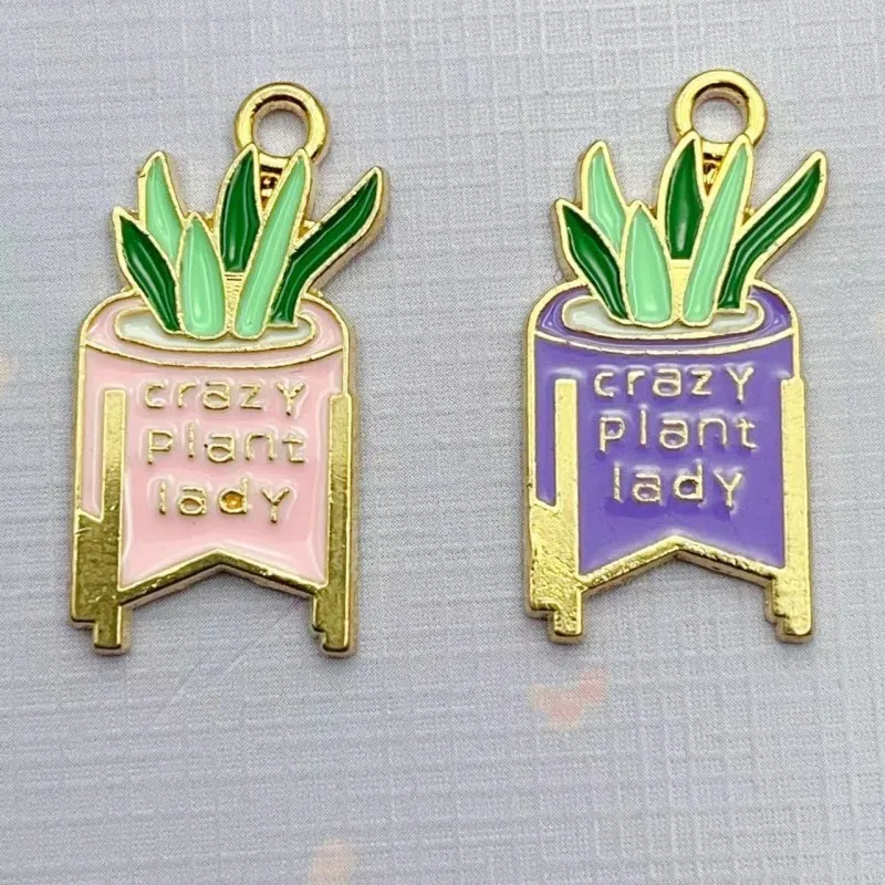 10pcs Alloy Enamel Charm Green Plant Cactus Earrings Pendant DIY Jewelry Accessories Charms for Jewelry Making Earring Charms
10pcs Alloy Enamel Charm Green Plant Cactus Earrings Pendant DIY Jewelry Accessories Charms for Jewelry Making Earring Charms