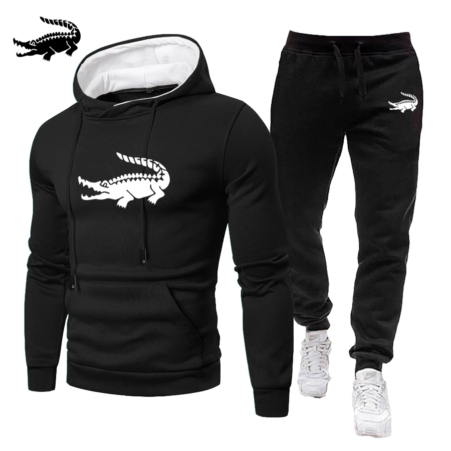 2 Pieces Sets Tracksuit Men Brand Autumn Winter Hooded Sweatshirt +Drawstring Pants Male Sport Hoodies Running Fleece Sportswear
2 Pieces Sets Tracksuit Men Brand Autumn Winter Hooded Sweatshirt +Drawstring Pants Male Sport Hoodies Running Fleece Sportswear