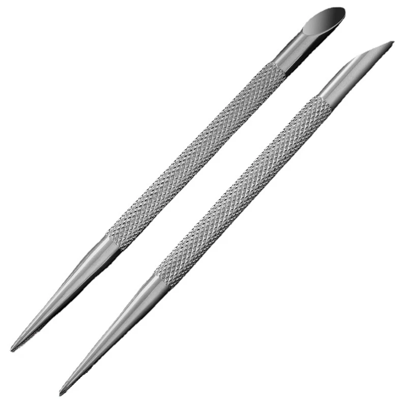 1 PC Double-ended Stainless Steel Cuticle Pusher Nail Manicures Remover Manicure Sticks Tool for Nail Art
1 PC Double-ended Stainless Steel Cuticle Pusher Nail Manicures Remover Manicure Sticks Tool for Nail Art