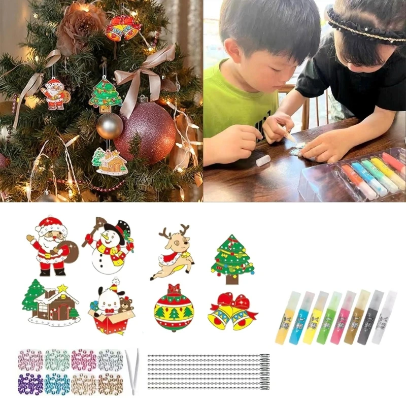 Bake-Free Crystal Painting Pendant Toy Set Crystal Colours Art and Craft Set 40GB
Bake-Free Crystal Painting Pendant Toy Set Crystal Colours Art and Craft Set 40GB