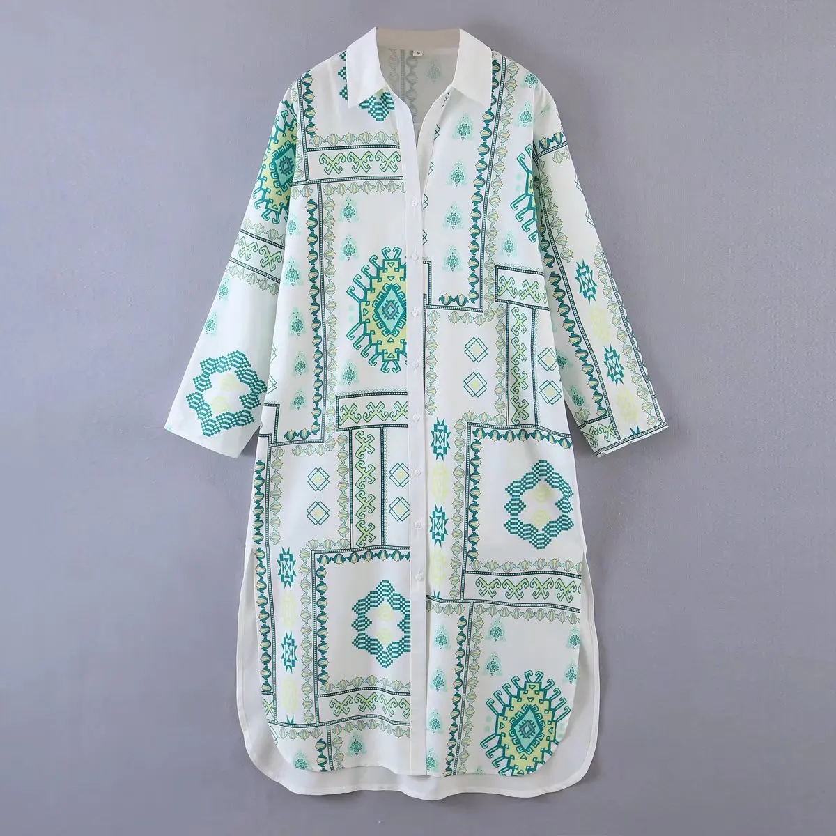 SuperAen 2022 Spring/Autumn Printing Two-piece Turn Down Collar Shirt Split Straight Casual Dress for Women
SuperAen 2022 Spring/Autumn Printing Two-piece Turn Down Collar Shirt Split Straight Casual Dress for Women