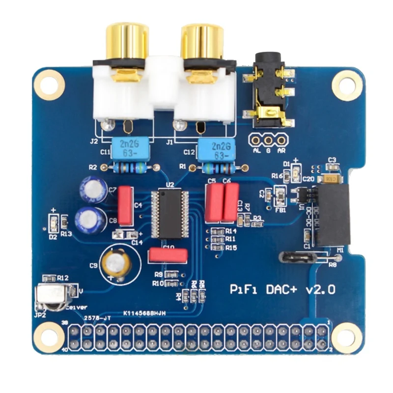 PCM5122 for Raspberry Pi B+ 2/3B HIFI DAC + Sound Card Digital Audio Module I2S Interface Special Volumio Music PIR 2B 3
PCM5122 for Raspberry Pi B+ 2/3B HIFI DAC + Sound Card Digital Audio Module I2S Interface Special Volumio Music PIR 2B 3