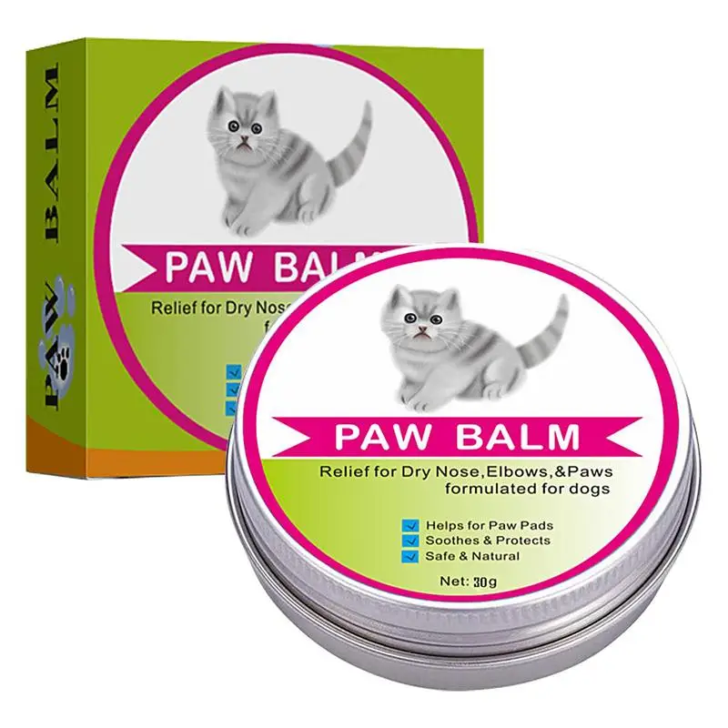 

Paw Rescue Balm Dog Paw Wax For Dry Paws & Nose 30g Effective & Safe Dog Paw Balm Soother Repairs Moisturizes Dry Noses Paws