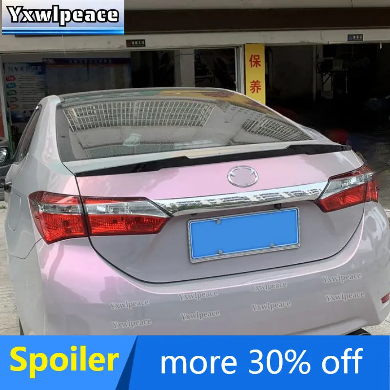 For Toyota Corolla 2014 2015 2016 2017 2018 High Quality ABS Plastic Unpainted Color Rear Trunk Lip Spoiler Car Accessories
For Toyota Corolla 2014 2015 2016 2017 2018 High Quality ABS Plastic Unpainted Color Rear Trunk Lip Spoiler Car Accessories