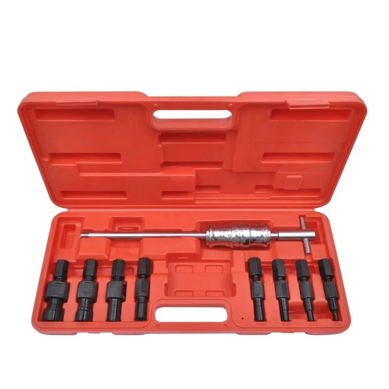 HOT SALE 9 PCS Blind Hole Bearing Puller Set Slide Hammer Bearing Internal External Removal Puller Hand Tool Set
HOT SALE 9 PCS Blind Hole Bearing Puller Set Slide Hammer Bearing Internal External Removal Puller Hand Tool Set