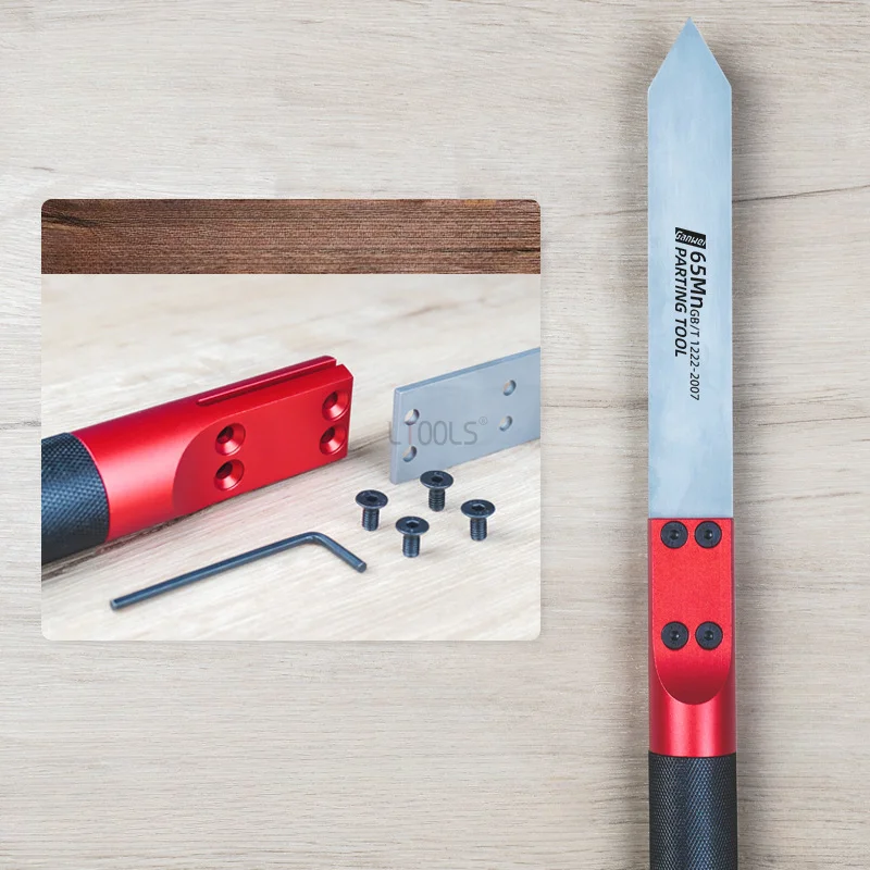 Wooden Rotary Cutting Tool 65Mn Manganese Ductile Spring Steel Aluminum Alloy+copper Handle Woodworking Tool Turning Tool
Wooden Rotary Cutting Tool 65Mn Manganese Ductile Spring Steel Aluminum Alloy+copper Handle Woodworking Tool Turning Tool