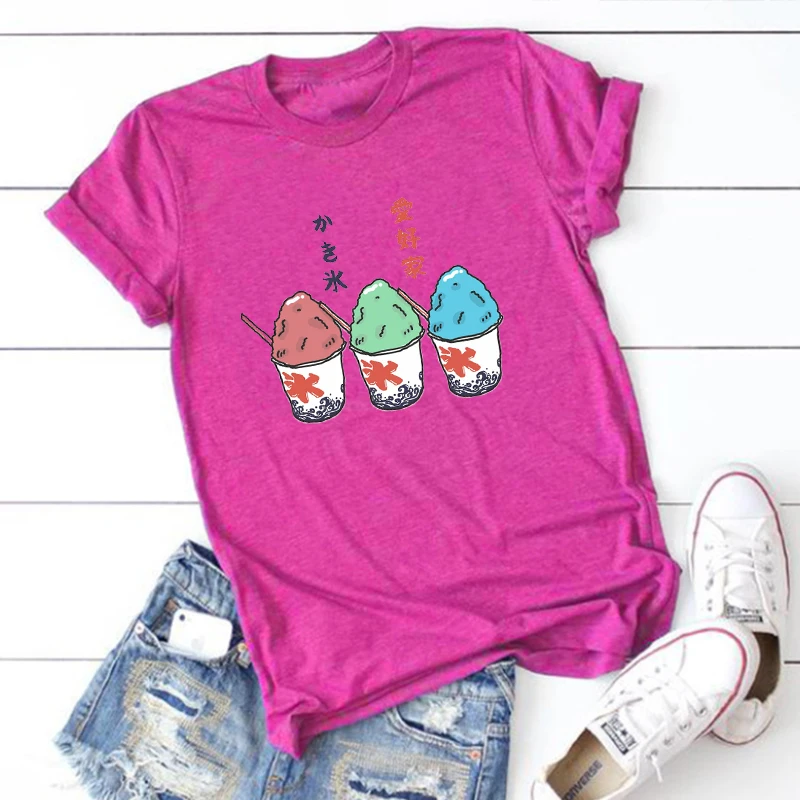 Ice Cream Couple Kawaii Clothes Vintage Student Vacation Travel Tops Women Black Top Print 2022 T-shirt Summer Graphic Tees XL
Ice Cream Couple Kawaii Clothes Vintage Student Vacation Travel Tops Women Black Top Print 2022 T-shirt Summer Graphic Tees XL