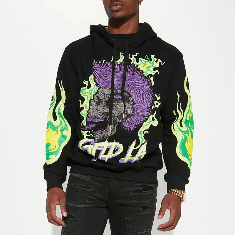 Fashion Winter Loose Drawstring Hooded Sweatshirts Top Men's Long Sleeve Autumn Hoodie Streetwear Casual Printed Men Sweatshirt
Fashion Winter Loose Drawstring Hooded Sweatshirts Top Men's Long Sleeve Autumn Hoodie Streetwear Casual Printed Men Sweatshirt