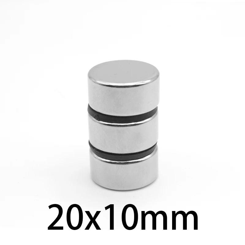 

2/5/10/15/20PCS 20x10 Round Powerful Strong Magnetic Magnets N35 Rare Earth Magnet 20x10mm Permanent Neodymium Magnet 20*10 mm