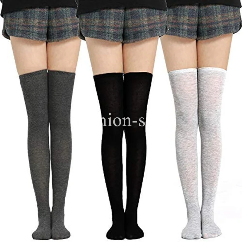 Compression Socks Solid Color Women Long Stockings Socks Thigh High Cute Kawaii Cotton Knit Over Knee High Socks Warmers Sock
Compression Socks Solid Color Women Long Stockings Socks Thigh High Cute Kawaii Cotton Knit Over Knee High Socks Warmers Sock